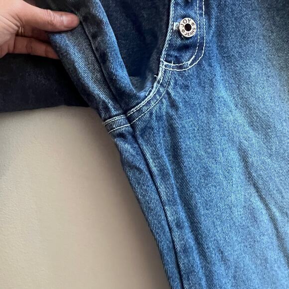 Vintage Y2K Joy Jeans Butterfly Artzy Wide Leg High Waisted Boho Women's 24x31 - Picture 6 of 10